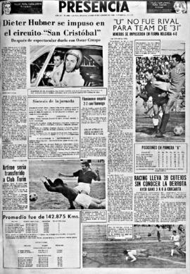 Presencia, edición del 29 de agosto de 1966