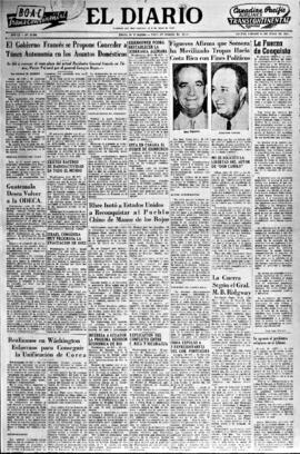El Diario, edición del 31 de julio de 1954