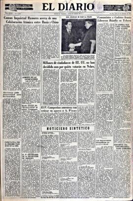 El Diario, edición del 27 de octubre de 1952