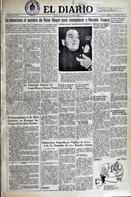 El Diario, edición del 6 de febrero de 1955