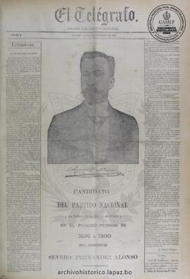 El Telegrafo, edición del 25 de mayo de 1895