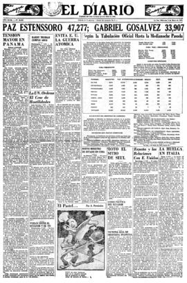 El Diario, edición del 9 de mayo de 1951