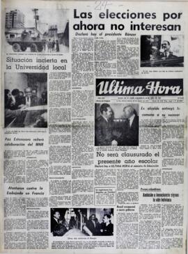 ATENTARON CONTRA LA EMBAJADA EN FRANCIA. (1971, 24 de agosto). Ultima Hora [La Paz, Bolivia], p. 1.