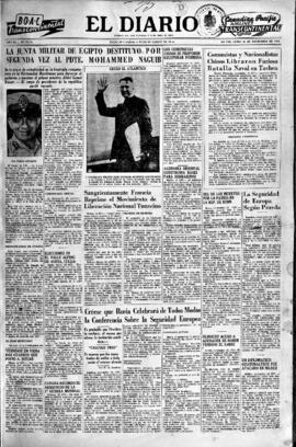 El Diario, edición del 15 de noviembre de 1954