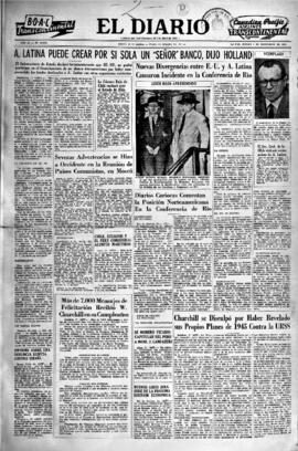 El Diario, edición del 2 de diciembre de 1954