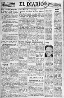 El Diario, edición del 26 de marzo de 1954