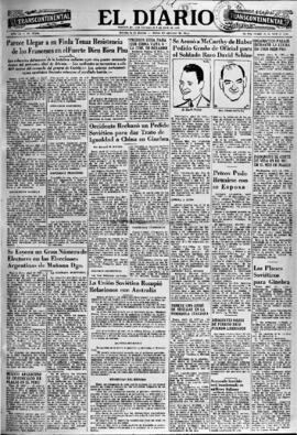 El Diario, edición del 24 de abril de 1954