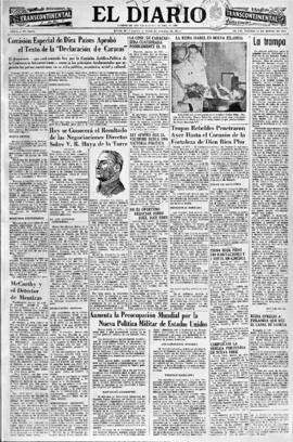 El Diario, edición del 23 de marzo de 1954