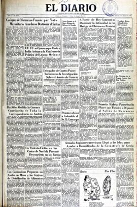 El Diario, edición del 15 de agosto de 1953