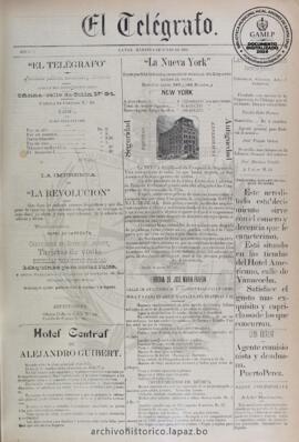El Telegrafo, edición del 4 de julio de 1893