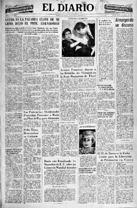 El Diario, edición del 5 de enero de 1954