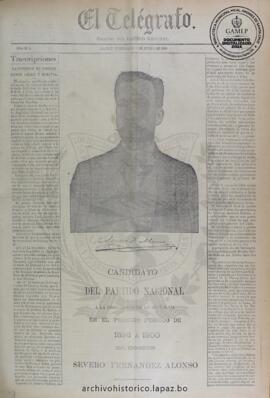 El Telegrafo, edición del 5 de junio de 1895