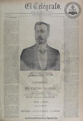 El Telegrafo, edición del 27 de abril de 1895