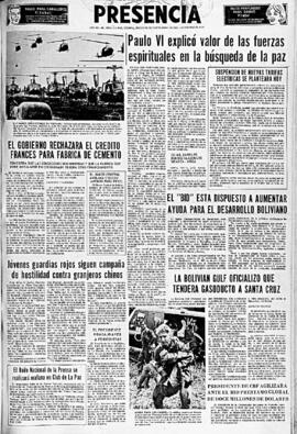 Presencia, edición del 22 de septiembre de 1966