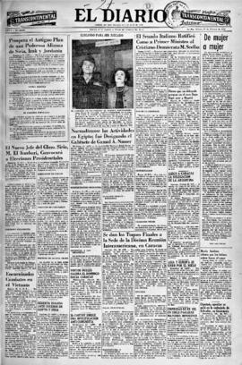 El Diario, edición del 27 de febrero de 1954