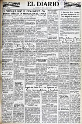 El Diario, edición del 15 de octubre de 1953