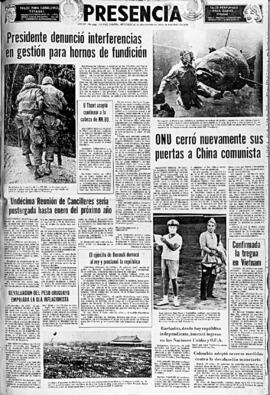 Presencia, edición del 30 de noviembre de 1966