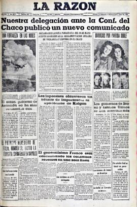 La Razón , edición del 25 de agosto de 1937
