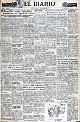 El Diario, edición del 5 de septiembre de 1953