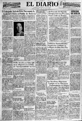El Diario, edición del 13 de abril de 1954