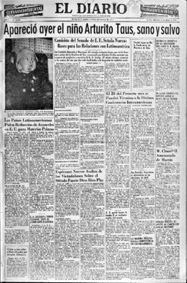 El Diario, edición del 17 de marzo de 1954
