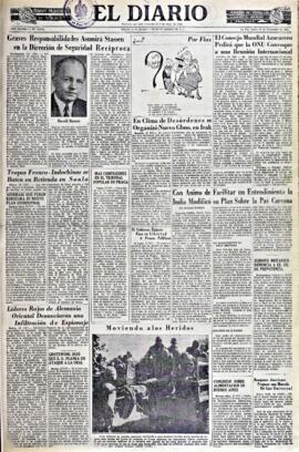 El Diario, edición del 24 de novienbre de 1952