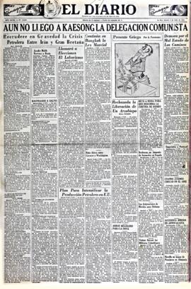 El Diario, edición del 7 de julio de 1951