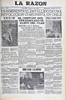 La Razón, edición del 1 de marzo de 1936
