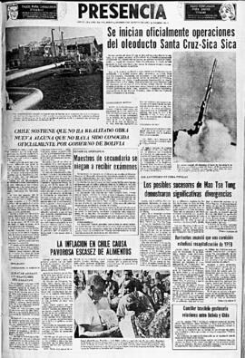 Presencia, edición del 2 de octubre de 1966