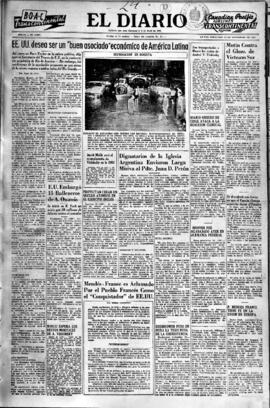 El Diario, edición del 24 de noviembre de 1954