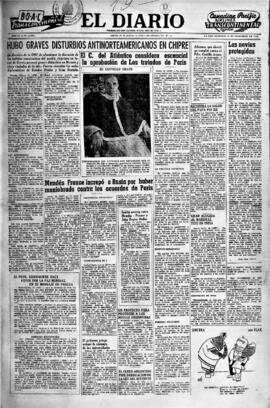 El Diario, edición del 19 de diciembre de 1954