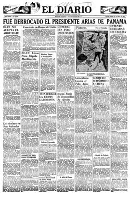 El Diario, edición del 10 de mayo de 1951