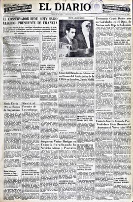 El Diario, edición del 24 de diciembre de 1953