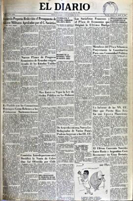 El Diario, edición del 7 de agosto de 1953