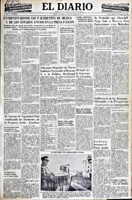 El Diario, edición del 20 de octubre de 1953