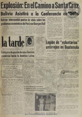 La Tarde, edición del 5 de abril de 1961