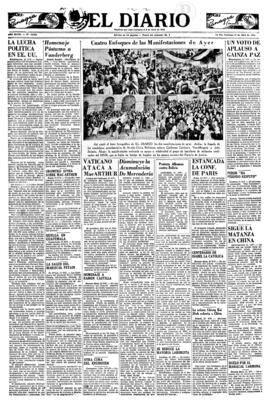 El Diario, edición del 22 de abril de 1951