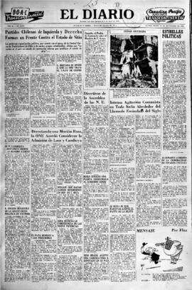 El Diario, edición del 23 de septiembre de 1954