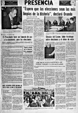 Presencia, edición del 2 de julio de 1966