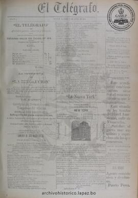 El Telegrafo, edición del 10 de abril de 1894