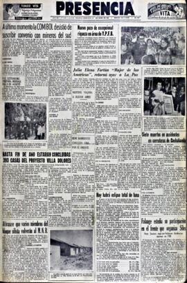 Presencia, edición del 24 de junio de 1964
