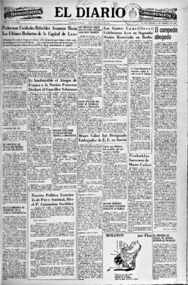 El Diario, edición del 12 de febrero de 1954