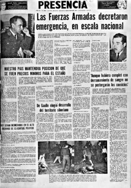 Presencia, edición del 24 de junio de 1966