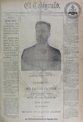 El Telegrafo, edición del 30 de mayo de 1895