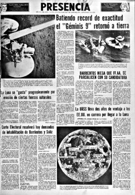 Presencia, edición del 7 de junio de 1966