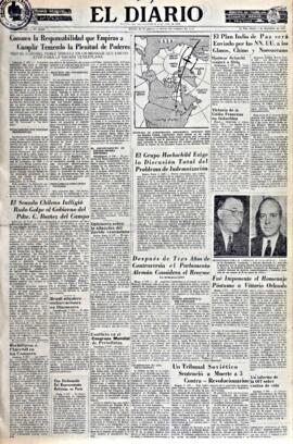 El Diario, edición del 4 de diciembre de 1952