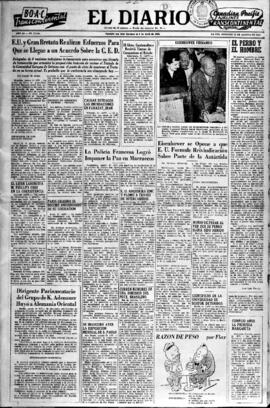 El Diario, edición del 22 de agosto de 1954