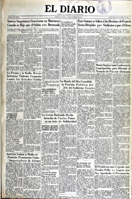 El Diario, edición del 17 de agosto de 1953