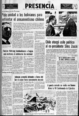 Presencia, edición del 1 de noviembre de 1966