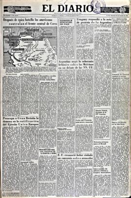 El Diario, edición del 29 de octubre de 1952